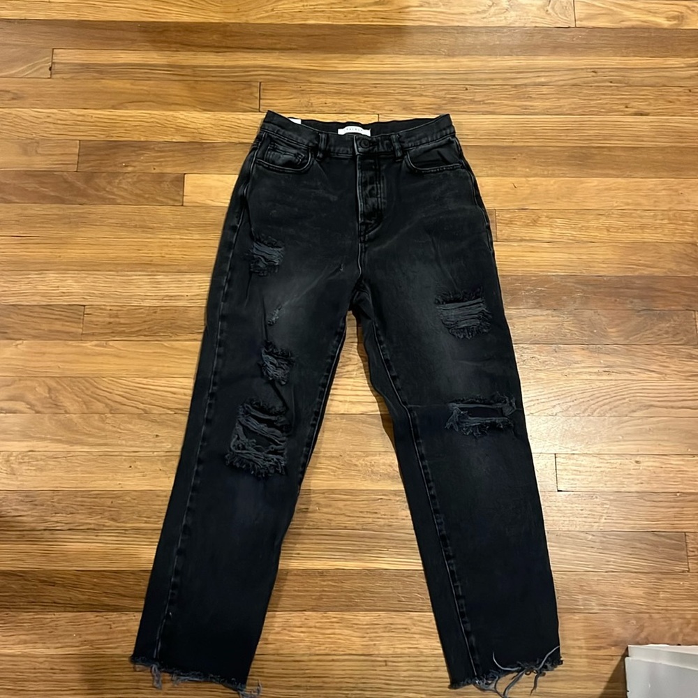 Pacsun black straight jeans